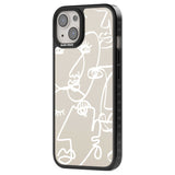 Abstract Continuous Line Faces White on Beige Phone Case iPhone 15 Pro Max / Black Impact Case,iPhone 15 Plus / Black Impact Case,iPhone 15 Pro / Black Impact Case,iPhone 15 / Black Impact Case,iPhone 15 Pro Max / Impact Case,iPhone 15 Plus / Impact Case,iPhone 15 Pro / Impact Case,iPhone 15 / Impact Case,iPhone 15 Pro Max / Magsafe Black Impact Case,iPhone 15 Plus / Magsafe Black Impact Case,iPhone 15 Pro / Magsafe Black Impact Case,iPhone 15 / Magsafe Black Impact Case,iPhone 14 Pro Max / Black Impact Cas