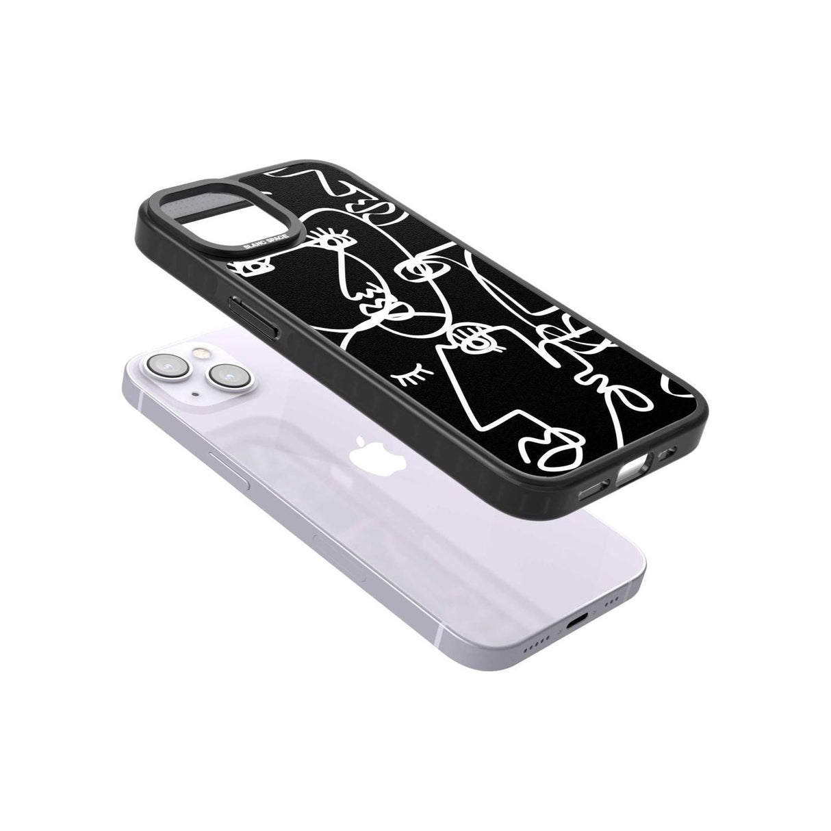 Abstract Continuous Line Faces White on Black Phone Case iPhone 15 Pro Max / Black Impact Case,iPhone 15 Plus / Black Impact Case,iPhone 15 Pro / Black Impact Case,iPhone 15 / Black Impact Case,iPhone 15 Pro Max / Impact Case,iPhone 15 Plus / Impact Case,iPhone 15 Pro / Impact Case,iPhone 15 / Impact Case,iPhone 15 Pro Max / Magsafe Black Impact Case,iPhone 15 Plus / Magsafe Black Impact Case,iPhone 15 Pro / Magsafe Black Impact Case,iPhone 15 / Magsafe Black Impact Case,iPhone 14 Pro Max / Black Impact Cas