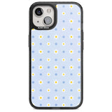 Pale Blue Daisies Phone Case iPhone 15 Plus / Magsafe Black Impact Case,iPhone 15 / Magsafe Black Impact Case,iPhone 14 Plus / Magsafe Black Impact Case,iPhone 14 / Magsafe Black Impact Case,iPhone 13 / Magsafe Black Impact Case Blanc Space