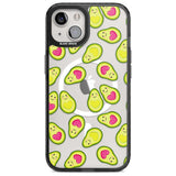 Avocado Love Phone Case iPhone 15 Plus / Magsafe Black Impact Case,iPhone 15 / Magsafe Black Impact Case,iPhone 14 Plus / Magsafe Black Impact Case,iPhone 14 / Magsafe Black Impact Case,iPhone 13 / Magsafe Black Impact Case Blanc Space