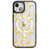 Banana Pattern Phone Case iPhone 15 Plus / Magsafe Black Impact Case,iPhone 15 / Magsafe Black Impact Case,iPhone 14 Plus / Magsafe Black Impact Case,iPhone 14 / Magsafe Black Impact Case,iPhone 13 / Magsafe Black Impact Case Blanc Space