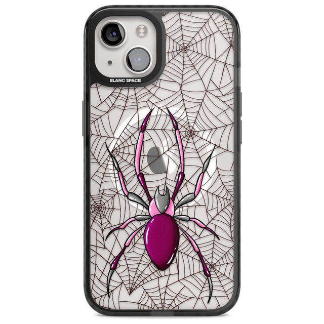 Arachnophobia Phone Case iPhone 15 Plus / Magsafe Black Impact Case,iPhone 15 / Magsafe Black Impact Case,iPhone 14 Plus / Magsafe Black Impact Case,iPhone 14 / Magsafe Black Impact Case,iPhone 13 / Magsafe Black Impact Case Blanc Space