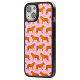 Tigers on Pink Pattern