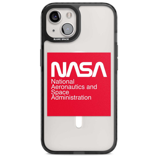 NASA The Worm Box Phone Case iPhone 15 Plus / Magsafe Black Impact Case,iPhone 15 / Magsafe Black Impact Case,iPhone 14 Plus / Magsafe Black Impact Case,iPhone 14 / Magsafe Black Impact Case,iPhone 13 / Magsafe Black Impact Case Blanc Space