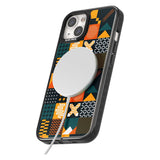 Funky Geometric Patterns: Orange & Dark Green Phone Case iPhone 15 Pro Max / Black Impact Case,iPhone 15 Plus / Black Impact Case,iPhone 15 Pro / Black Impact Case,iPhone 15 / Black Impact Case,iPhone 15 Pro Max / Impact Case,iPhone 15 Plus / Impact Case,iPhone 15 Pro / Impact Case,iPhone 15 / Impact Case,iPhone 15 Pro Max / Magsafe Black Impact Case,iPhone 15 Plus / Magsafe Black Impact Case,iPhone 15 Pro / Magsafe Black Impact Case,iPhone 15 / Magsafe Black Impact Case,iPhone 14 Pro Max / Black Impact Cas