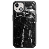 Black Onyx Marble Texture Phone Case iPhone 15 Plus / Magsafe Black Impact Case,iPhone 15 / Magsafe Black Impact Case,iPhone 14 Plus / Magsafe Black Impact Case,iPhone 14 / Magsafe Black Impact Case,iPhone 13 / Magsafe Black Impact Case Blanc Space