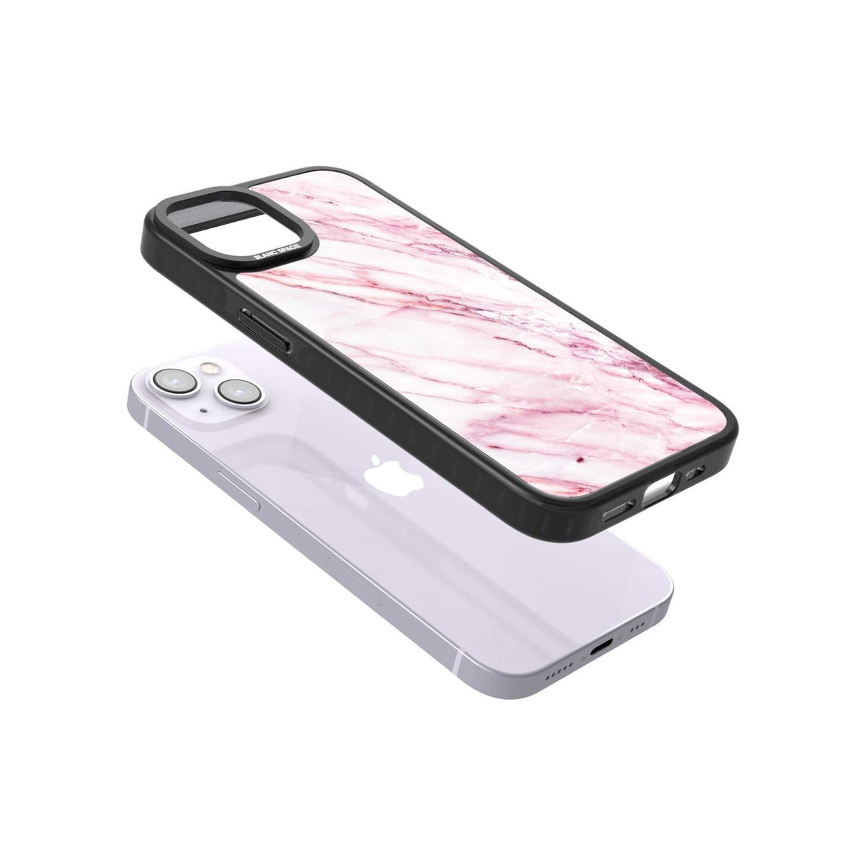 White & Pink Onyx Marble Texture