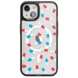 Kawaii Pill Pattern Phone Case iPhone 15 Plus / Magsafe Black Impact Case,iPhone 15 / Magsafe Black Impact Case,iPhone 14 Plus / Magsafe Black Impact Case,iPhone 14 / Magsafe Black Impact Case,iPhone 13 / Magsafe Black Impact Case Blanc Space