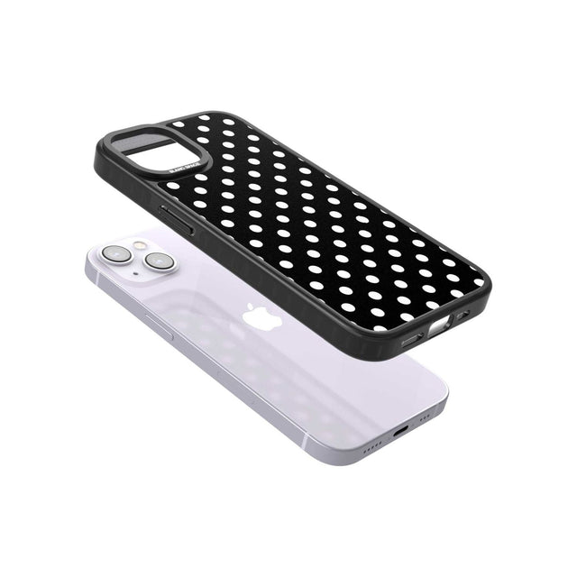 Designer Chic Black Polka Dot Phone Case iPhone 15 Pro Max / Black Impact Case,iPhone 15 Plus / Black Impact Case,iPhone 15 Pro / Black Impact Case,iPhone 15 / Black Impact Case,iPhone 15 Pro Max / Impact Case,iPhone 15 Plus / Impact Case,iPhone 15 Pro / Impact Case,iPhone 15 / Impact Case,iPhone 15 Pro Max / Magsafe Black Impact Case,iPhone 15 Plus / Magsafe Black Impact Case,iPhone 15 Pro / Magsafe Black Impact Case,iPhone 15 / Magsafe Black Impact Case,iPhone 14 Pro Max / Black Impact Case,iPhone 14 Plus