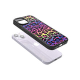 Rainbow Gradient Leopard Print