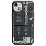 Circuit Board Teardown Phone Case iPhone 15 Plus / Magsafe Black Impact Case,iPhone 15 / Magsafe Black Impact Case,iPhone 14 Plus / Magsafe Black Impact Case,iPhone 14 / Magsafe Black Impact Case,iPhone 13 / Magsafe Black Impact Case Blanc Space