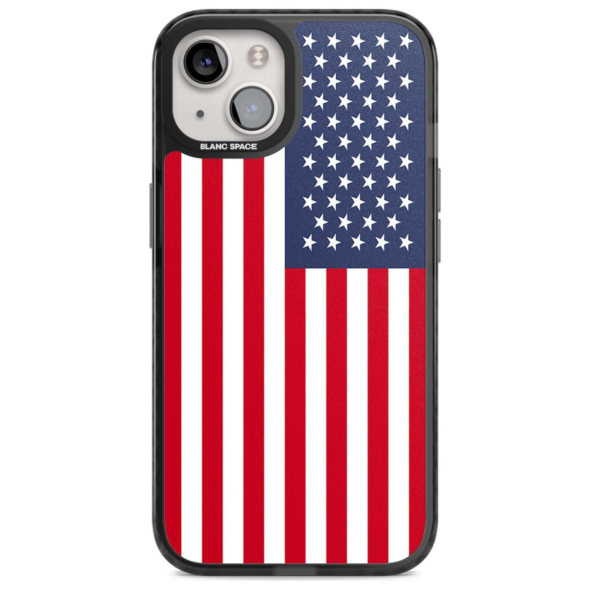 American Flag Phone Case iPhone 15 / Magsafe Black Impact Case,iPhone 15 Plus / Magsafe Black Impact Case,iPhone 13 / Magsafe Black Impact Case,iPhone 14 / Magsafe Black Impact Case,iPhone 14 Plus / Magsafe Black Impact Case Blanc Space
