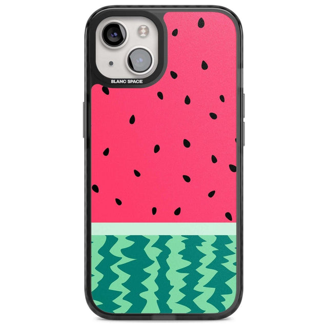 Full Watermelon Print Phone Case iPhone 15 Plus / Magsafe Black Impact Case,iPhone 15 / Magsafe Black Impact Case,iPhone 14 Plus / Magsafe Black Impact Case,iPhone 14 / Magsafe Black Impact Case,iPhone 13 / Magsafe Black Impact Case Blanc Space