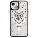 Aries Emblem - Transparent Design Phone Case iPhone 15 Plus / Magsafe Black Impact Case,iPhone 15 / Magsafe Black Impact Case,iPhone 14 Plus / Magsafe Black Impact Case,iPhone 14 / Magsafe Black Impact Case,iPhone 13 / Magsafe Black Impact Case Blanc Space