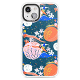 Bright Circles Abstract Phone Case iPhone 15 Plus / Magsafe Impact Case,iPhone 15 / Magsafe Impact Case Blanc Space