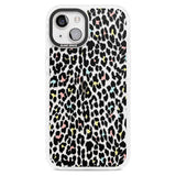 Mixed Pastels Leopard Print - Transparent Phone Case iPhone 15 Plus / Magsafe Impact Case,iPhone 15 / Magsafe Impact Case Blanc Space