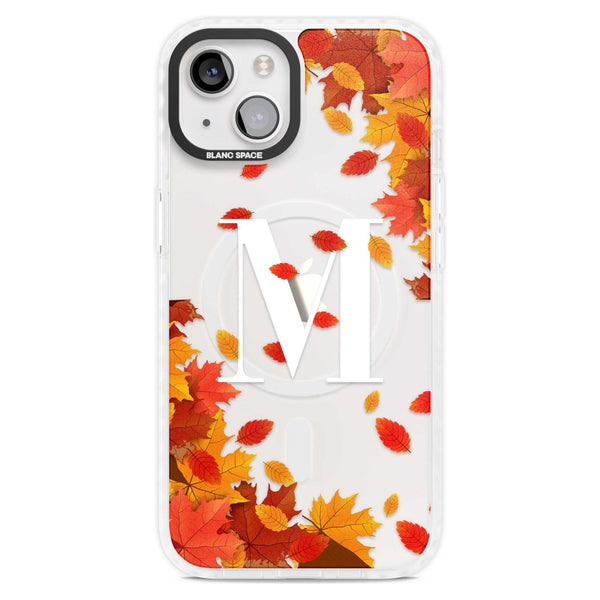 Personalised Autumn Leaves Monogram