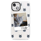 Personalised Maine Coon Photo Custom Phone Case iPhone 15 Plus / Magsafe Impact Case,iPhone 15 / Magsafe Impact Case Blanc Space