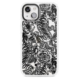 Personalised Chinese Tiger Pattern Custom Phone Case iPhone 15 Plus / Magsafe Impact Case,iPhone 15 / Magsafe Impact Case Blanc Space