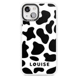 Personalised Cow Print Custom Phone Case iPhone 15 Plus / Magsafe Impact Case,iPhone 15 / Magsafe Impact Case Blanc Space