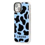 Personalised Blue and Black Cow Print Custom Phone Case iPhone 15 Pro Max / Black Impact Case,iPhone 15 Plus / Black Impact Case,iPhone 15 Pro / Black Impact Case,iPhone 15 / Black Impact Case,iPhone 15 Pro Max / Impact Case,iPhone 15 Plus / Impact Case,iPhone 15 Pro / Impact Case,iPhone 15 / Impact Case,iPhone 15 Pro Max / Magsafe Black Impact Case,iPhone 15 Plus / Magsafe Black Impact Case,iPhone 15 Pro / Magsafe Black Impact Case,iPhone 15 / Magsafe Black Impact Case,iPhone 14 Pro Max / Black Impact Case