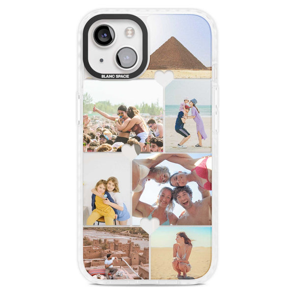 Personalised Heart Photo Grid