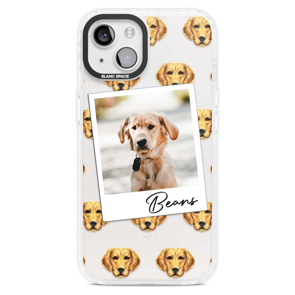 Personalised Labrador Instant Camera Photo