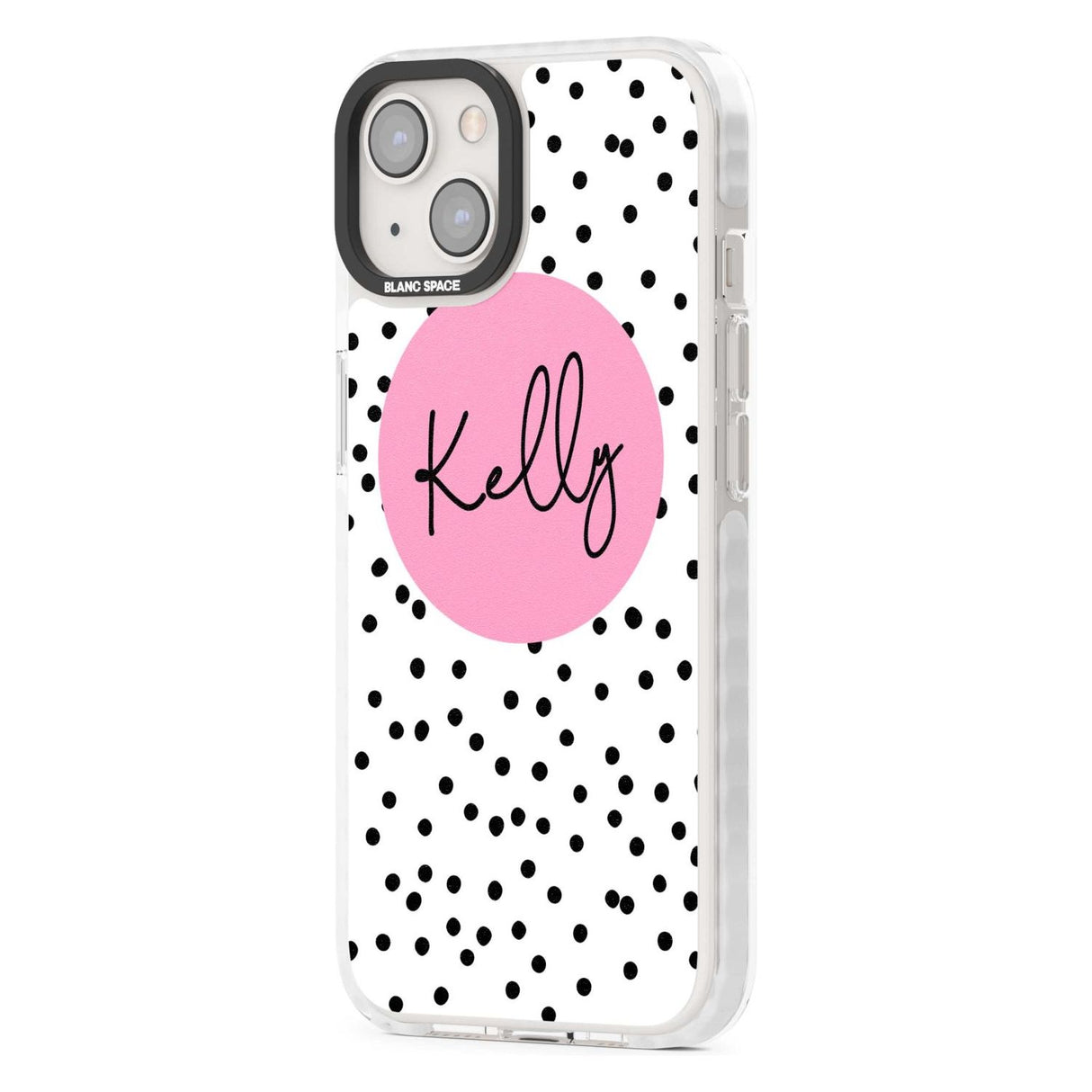 Personalised Pink Circle & Dots Custom Phone Case iPhone 15 Pro Max / Black Impact Case,iPhone 15 Plus / Black Impact Case,iPhone 15 Pro / Black Impact Case,iPhone 15 / Black Impact Case,iPhone 15 Pro Max / Impact Case,iPhone 15 Plus / Impact Case,iPhone 15 Pro / Impact Case,iPhone 15 / Impact Case,iPhone 15 Pro Max / Magsafe Black Impact Case,iPhone 15 Plus / Magsafe Black Impact Case,iPhone 15 Pro / Magsafe Black Impact Case,iPhone 15 / Magsafe Black Impact Case,iPhone 14 Pro Max / Black Impact Case,iPhon