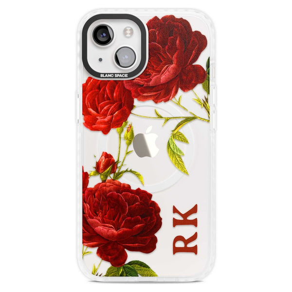 Personalised Red Roses