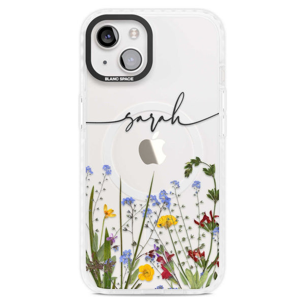 Personalised Wildflower Script