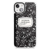 Personalised Notebook Cover Custom Phone Case iPhone 15 Plus / Magsafe Impact Case,iPhone 15 / Magsafe Impact Case Blanc Space