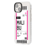 Personalised Pink Malibu Boarding Pass Custom Phone Case iPhone 15 Pro Max / Black Impact Case,iPhone 15 Plus / Black Impact Case,iPhone 15 Pro / Black Impact Case,iPhone 15 / Black Impact Case,iPhone 15 Pro Max / Impact Case,iPhone 15 Plus / Impact Case,iPhone 15 Pro / Impact Case,iPhone 15 / Impact Case,iPhone 15 Pro Max / Magsafe Black Impact Case,iPhone 15 Plus / Magsafe Black Impact Case,iPhone 15 Pro / Magsafe Black Impact Case,iPhone 15 / Magsafe Black Impact Case,iPhone 14 Pro Max / Black Impact Cas