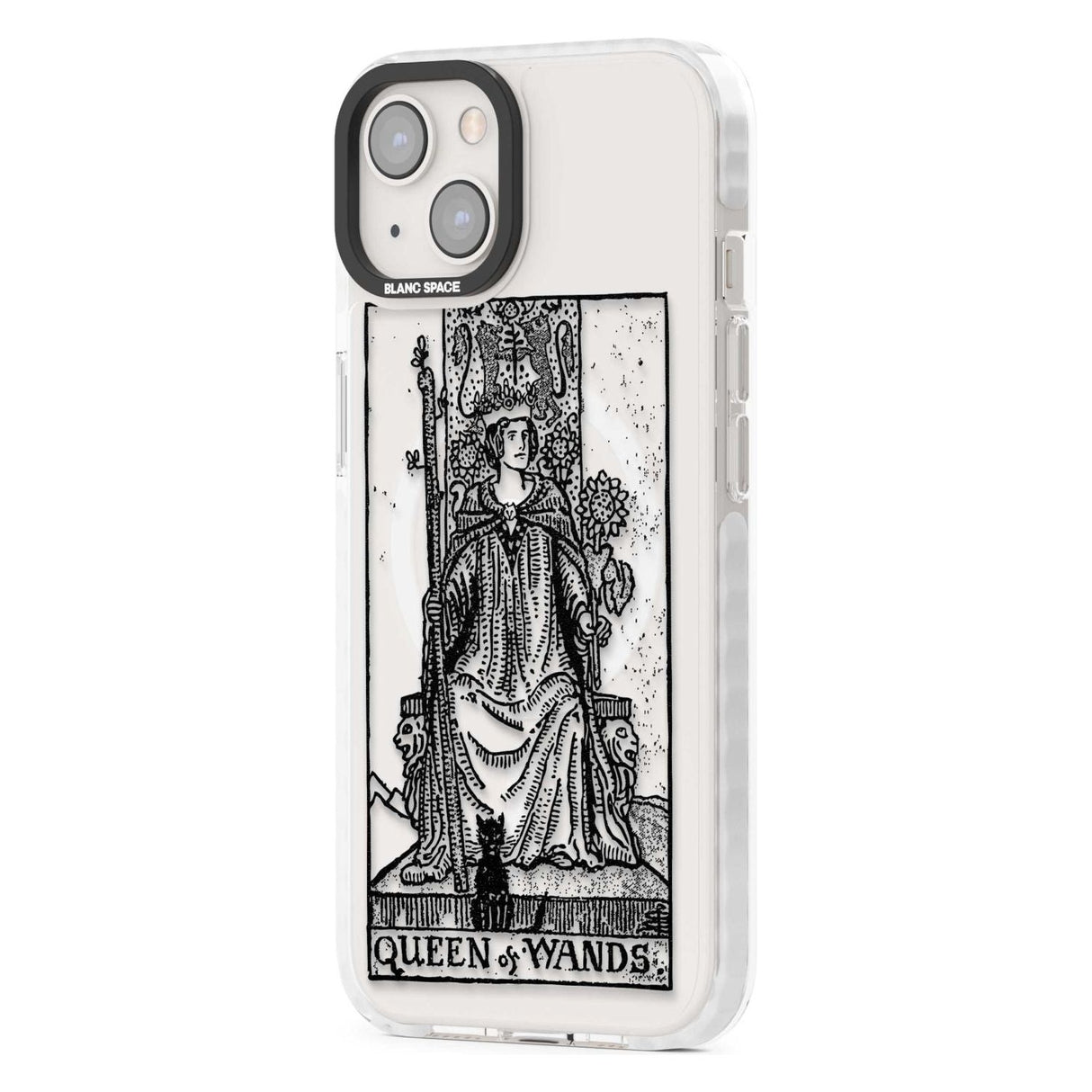 Personalised Queen of Wands Tarot Card - Transparent Custom Phone Case iPhone 15 Pro Max / Black Impact Case,iPhone 15 Plus / Black Impact Case,iPhone 15 Pro / Black Impact Case,iPhone 15 / Black Impact Case,iPhone 15 Pro Max / Impact Case,iPhone 15 Plus / Impact Case,iPhone 15 Pro / Impact Case,iPhone 15 / Impact Case,iPhone 15 Pro Max / Magsafe Black Impact Case,iPhone 15 Plus / Magsafe Black Impact Case,iPhone 15 Pro / Magsafe Black Impact Case,iPhone 15 / Magsafe Black Impact Case,iPhone 14 Pro Max / Bl