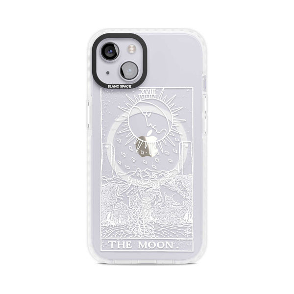 Personalised The Moon Tarot Card (White)
