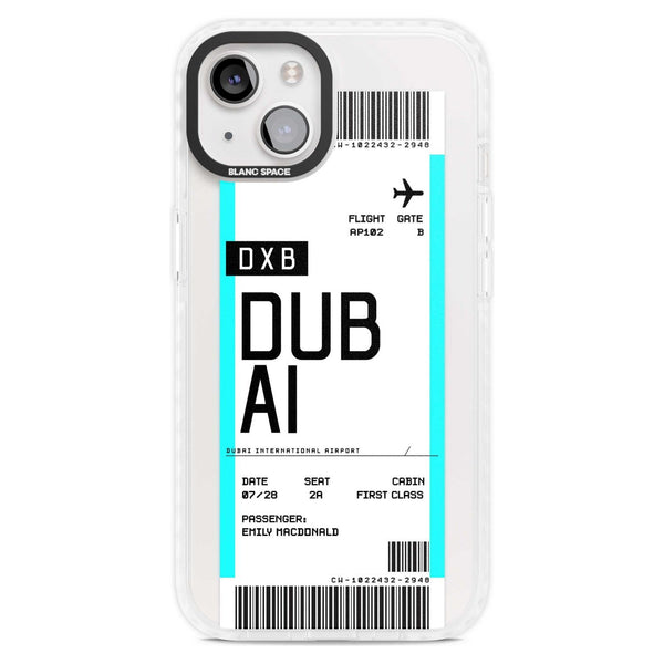 Personalised Dubai Boarding Pass