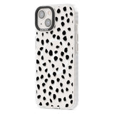 Black on Transparent Dalmatian Polka Dot Spots Phone Case iPhone 15 Pro Max / Black Impact Case,iPhone 15 Plus / Black Impact Case,iPhone 15 Pro / Black Impact Case,iPhone 15 / Black Impact Case,iPhone 15 Pro Max / Impact Case,iPhone 15 Plus / Impact Case,iPhone 15 Pro / Impact Case,iPhone 15 / Impact Case,iPhone 15 Pro Max / Magsafe Black Impact Case,iPhone 15 Plus / Magsafe Black Impact Case,iPhone 15 Pro / Magsafe Black Impact Case,iPhone 15 / Magsafe Black Impact Case,iPhone 14 Pro Max / Black Impact Ca