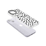 Black on Transparent Dalmatian Polka Dot Spots Phone Case iPhone 15 Pro Max / Black Impact Case,iPhone 15 Plus / Black Impact Case,iPhone 15 Pro / Black Impact Case,iPhone 15 / Black Impact Case,iPhone 15 Pro Max / Impact Case,iPhone 15 Plus / Impact Case,iPhone 15 Pro / Impact Case,iPhone 15 / Impact Case,iPhone 15 Pro Max / Magsafe Black Impact Case,iPhone 15 Plus / Magsafe Black Impact Case,iPhone 15 Pro / Magsafe Black Impact Case,iPhone 15 / Magsafe Black Impact Case,iPhone 14 Pro Max / Black Impact Ca