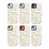 Gold Look on White Dalmatian Polka Dot Spots Phone Case iPhone 15 Pro Max / Black Impact Case,iPhone 15 Plus / Black Impact Case,iPhone 15 Pro / Black Impact Case,iPhone 15 / Black Impact Case,iPhone 15 Pro Max / Impact Case,iPhone 15 Plus / Impact Case,iPhone 15 Pro / Impact Case,iPhone 15 / Impact Case,iPhone 15 Pro Max / Magsafe Black Impact Case,iPhone 15 Plus / Magsafe Black Impact Case,iPhone 15 Pro / Magsafe Black Impact Case,iPhone 15 / Magsafe Black Impact Case,iPhone 14 Pro Max / Black Impact Case