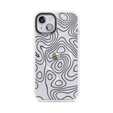 Damascus Steel Phone Case iPhone 15 Plus / Magsafe Impact Case,iPhone 15 / Magsafe Impact Case Blanc Space