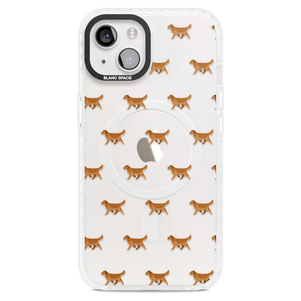 Golden Retriever Dog Pattern Clear