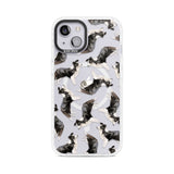 Border Collie Watercolour Dog Pattern Phone Case iPhone 15 Plus / Magsafe Impact Case,iPhone 15 / Magsafe Impact Case Blanc Space