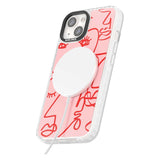 Abstract Continuous Line Faces Red on Pink Phone Case iPhone 15 Pro Max / Black Impact Case,iPhone 15 Plus / Black Impact Case,iPhone 15 Pro / Black Impact Case,iPhone 15 / Black Impact Case,iPhone 15 Pro Max / Impact Case,iPhone 15 Plus / Impact Case,iPhone 15 Pro / Impact Case,iPhone 15 / Impact Case,iPhone 15 Pro Max / Magsafe Black Impact Case,iPhone 15 Plus / Magsafe Black Impact Case,iPhone 15 Pro / Magsafe Black Impact Case,iPhone 15 / Magsafe Black Impact Case,iPhone 14 Pro Max / Black Impact Case,i