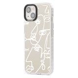 Abstract Continuous Line Faces White on Beige Phone Case iPhone 15 Pro Max / Black Impact Case,iPhone 15 Plus / Black Impact Case,iPhone 15 Pro / Black Impact Case,iPhone 15 / Black Impact Case,iPhone 15 Pro Max / Impact Case,iPhone 15 Plus / Impact Case,iPhone 15 Pro / Impact Case,iPhone 15 / Impact Case,iPhone 15 Pro Max / Magsafe Black Impact Case,iPhone 15 Plus / Magsafe Black Impact Case,iPhone 15 Pro / Magsafe Black Impact Case,iPhone 15 / Magsafe Black Impact Case,iPhone 14 Pro Max / Black Impact Cas