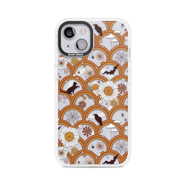 Halloween Rainbows Phone Case iPhone 15 Plus / Magsafe Impact Case,iPhone 15 / Magsafe Impact Case Blanc Space