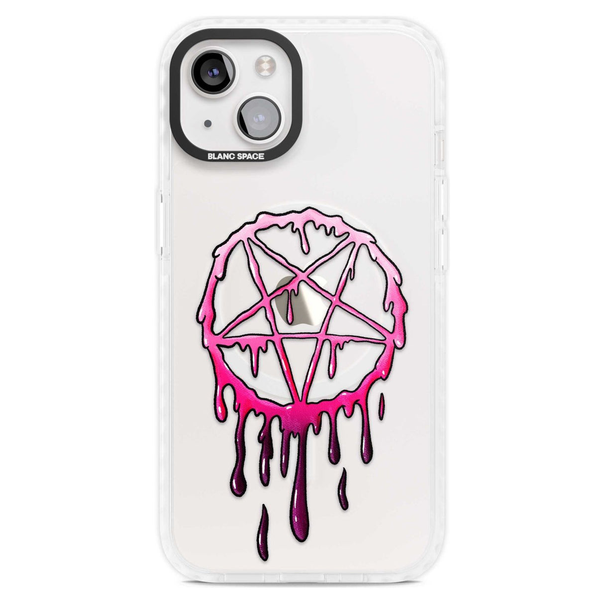 Pentagram of Blood Phone Case iPhone 15 Plus / Magsafe Impact Case,iPhone 15 / Magsafe Impact Case Blanc Space