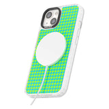 Neon Lime & Turquoise Houndstooth Pattern Phone Case iPhone 15 Pro Max / Black Impact Case,iPhone 15 Plus / Black Impact Case,iPhone 15 Pro / Black Impact Case,iPhone 15 / Black Impact Case,iPhone 15 Pro Max / Impact Case,iPhone 15 Plus / Impact Case,iPhone 15 Pro / Impact Case,iPhone 15 / Impact Case,iPhone 15 Pro Max / Magsafe Black Impact Case,iPhone 15 Plus / Magsafe Black Impact Case,iPhone 15 Pro / Magsafe Black Impact Case,iPhone 15 / Magsafe Black Impact Case,iPhone 14 Pro Max / Black Impact Case,iP