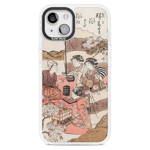 Japanese Afternoon Tea Phone Case iPhone 15 Plus / Magsafe Impact Case,iPhone 15 / Magsafe Impact Case Blanc Space