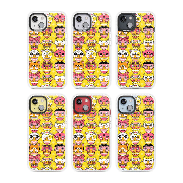 Ramen Noodle Kawaii Pattern