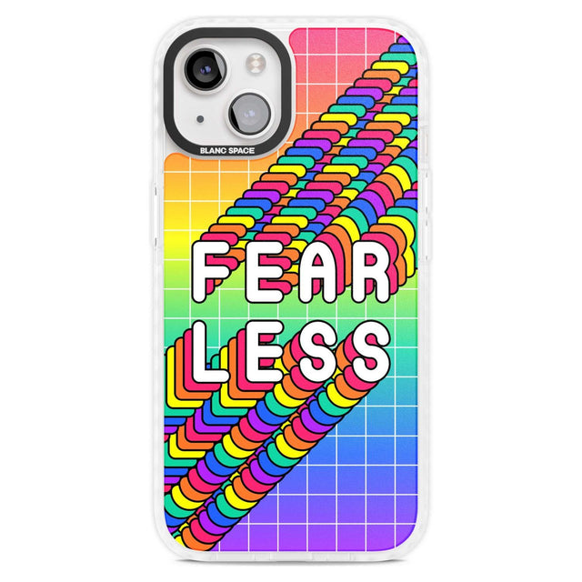 Fearless Phone Case iPhone 15 Plus / Magsafe Impact Case,iPhone 15 / Magsafe Impact Case Blanc Space