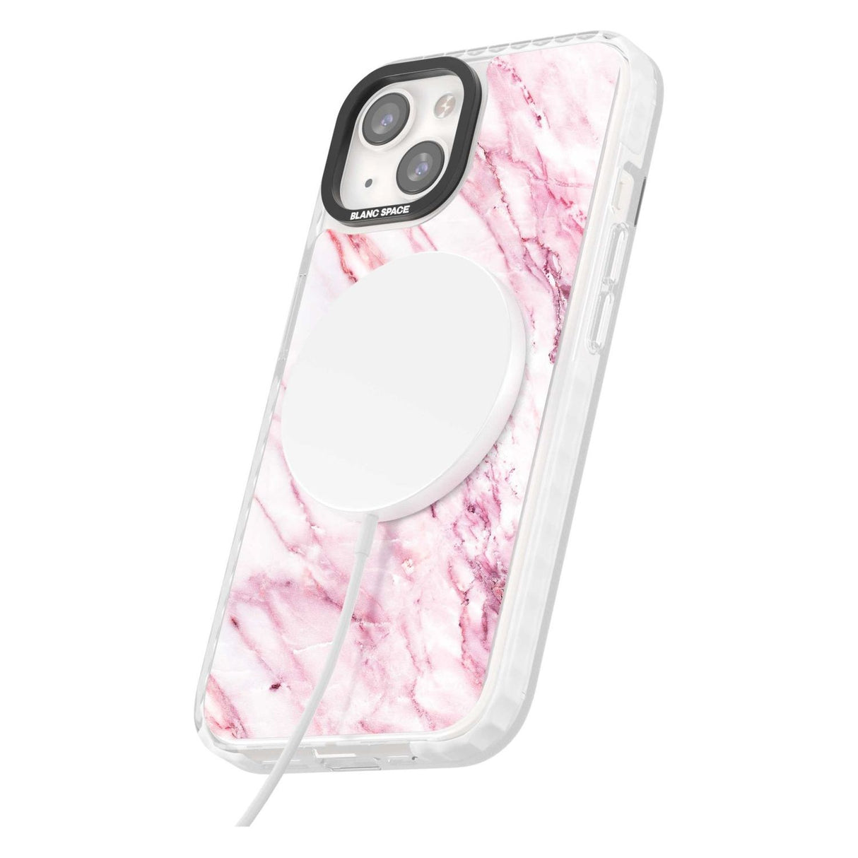 White & Pink Onyx Marble Texture